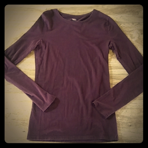 long sleeve tissue tee